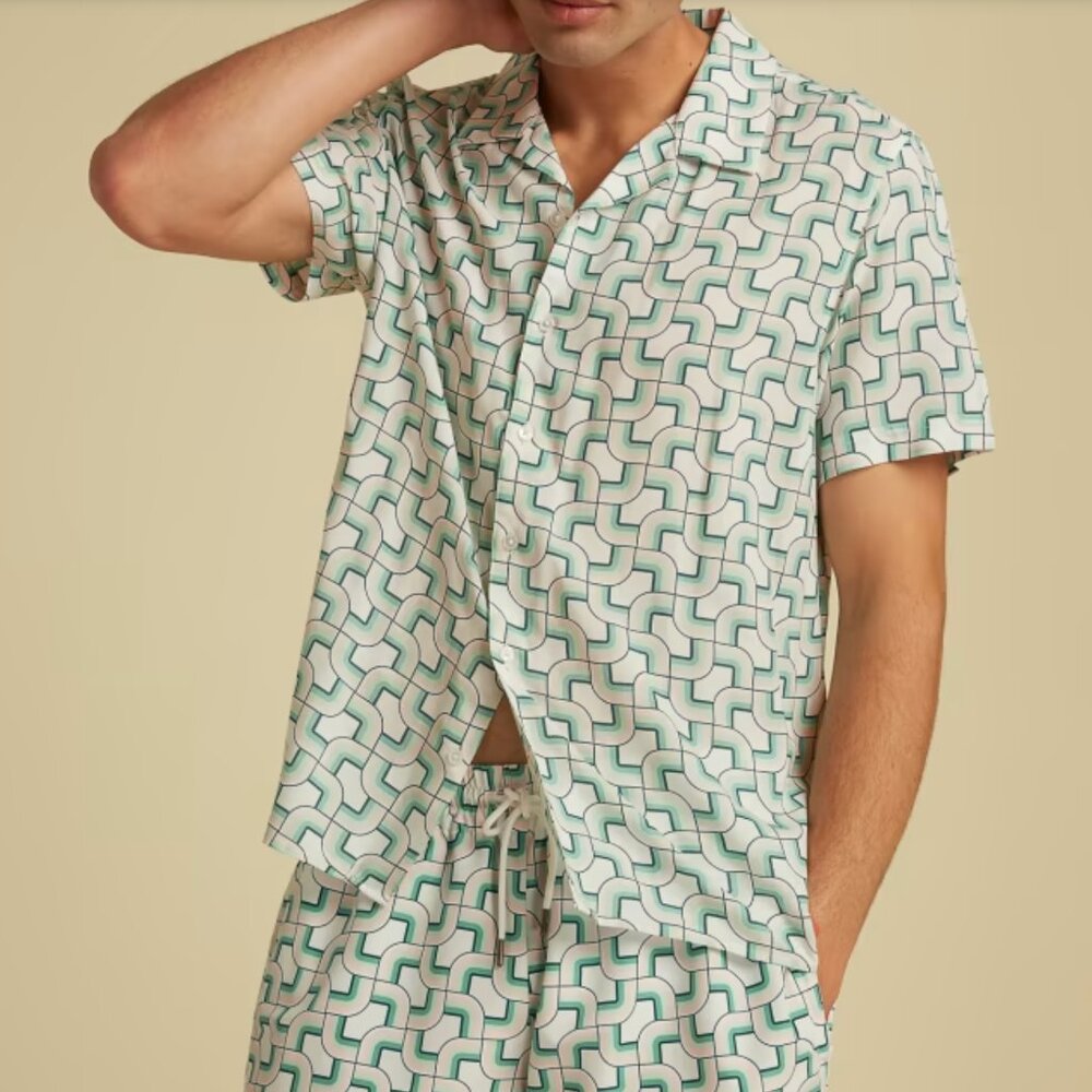 Originals Geo Camp Shirt Guess Small